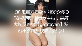 《吃瓜爆料重磅》狼粉众多OF花瓶网红电竞女主持，高颜大胸反差婊【gatitayan】私密不雅自拍视图流出 (3)