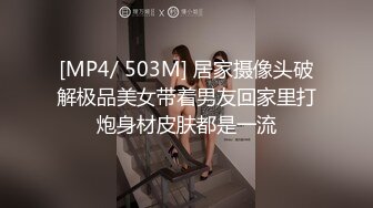 [MP4/ 503M] 居家摄像头破解极品美女带着男友回家里打炮身材皮肤都是一流