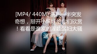 [MP4/ 440M] 洗到一半突发奇想，掰开小妹妹给你们欣赏！看看是谁家的淫娃荡妇大骚逼？