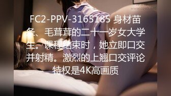 FC2-PPV-3165185 身材苗条、毛茸茸的二十一岁女大学生。课程结束时，她立即口交并射精。激烈的上翘口交评论特权是4K高画质