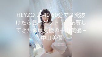 HEYZO 2540 60分で３発抜けたら賞金ゲット！　応募してきたのは女優の中山美優 – 中山美優